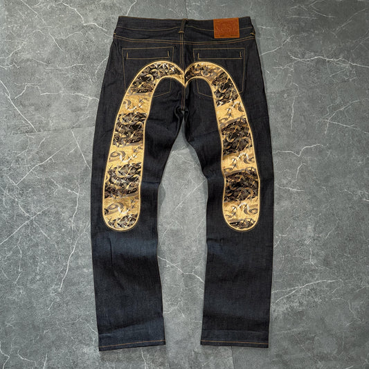 Deadstock Evisu Embroidered Daicock Jeans
