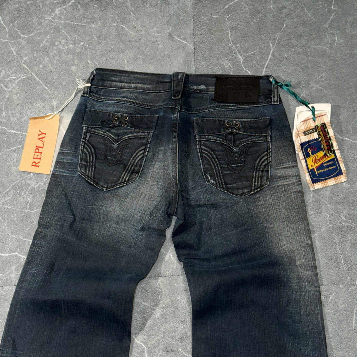 Y2k Replay Wmns Flared Low rise Jeans