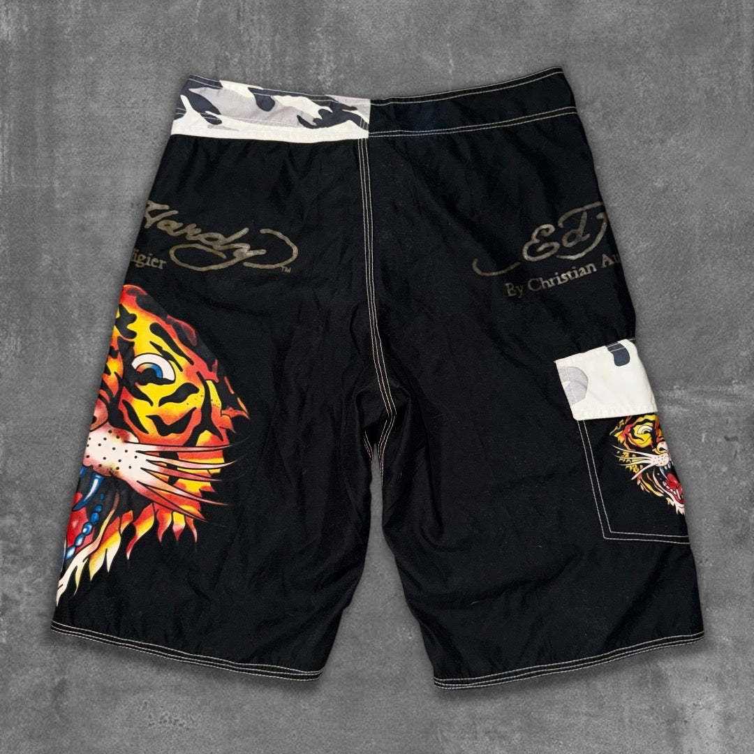 Y2k Ed Hardy BoardShorts