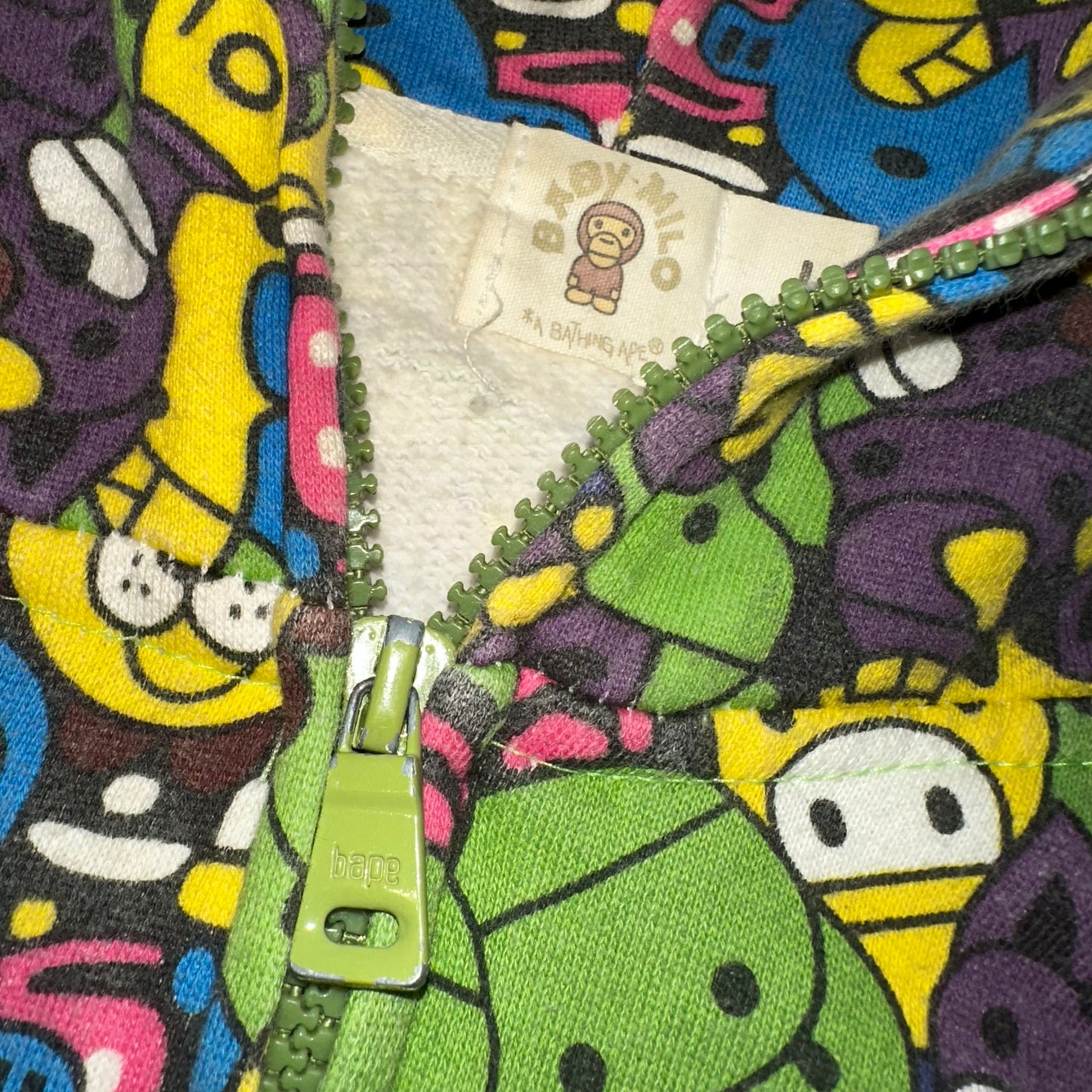 A Bathing Ape Baby Milo Safari Hoodie