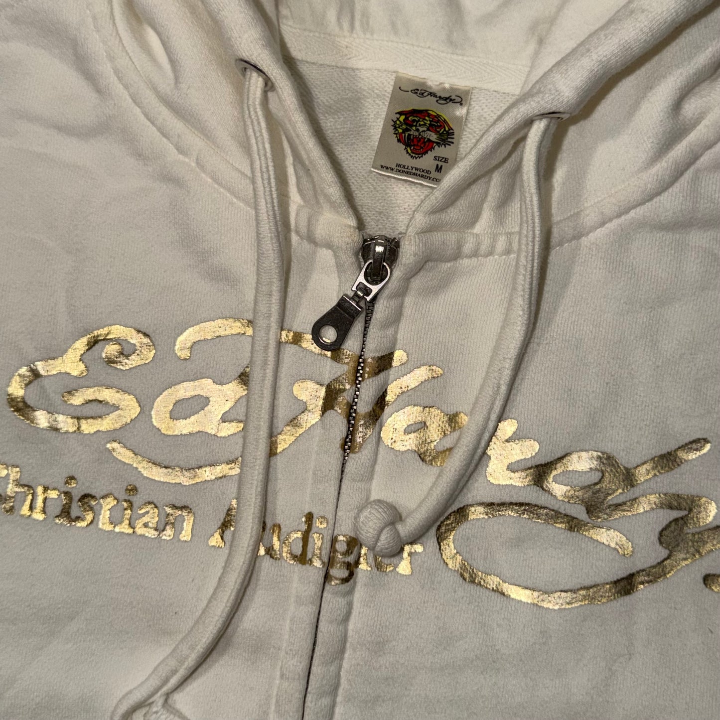 Y2k Ed Hardy Zip-Up