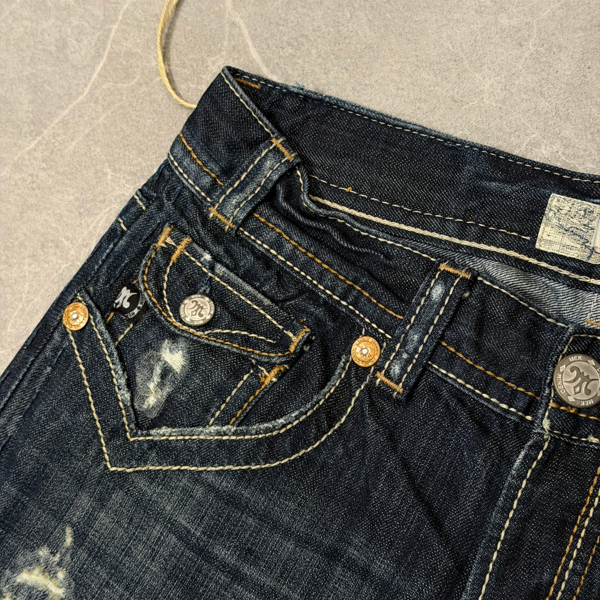 Y2k Mek Denim USA Oaxaca Bootcut Jeans