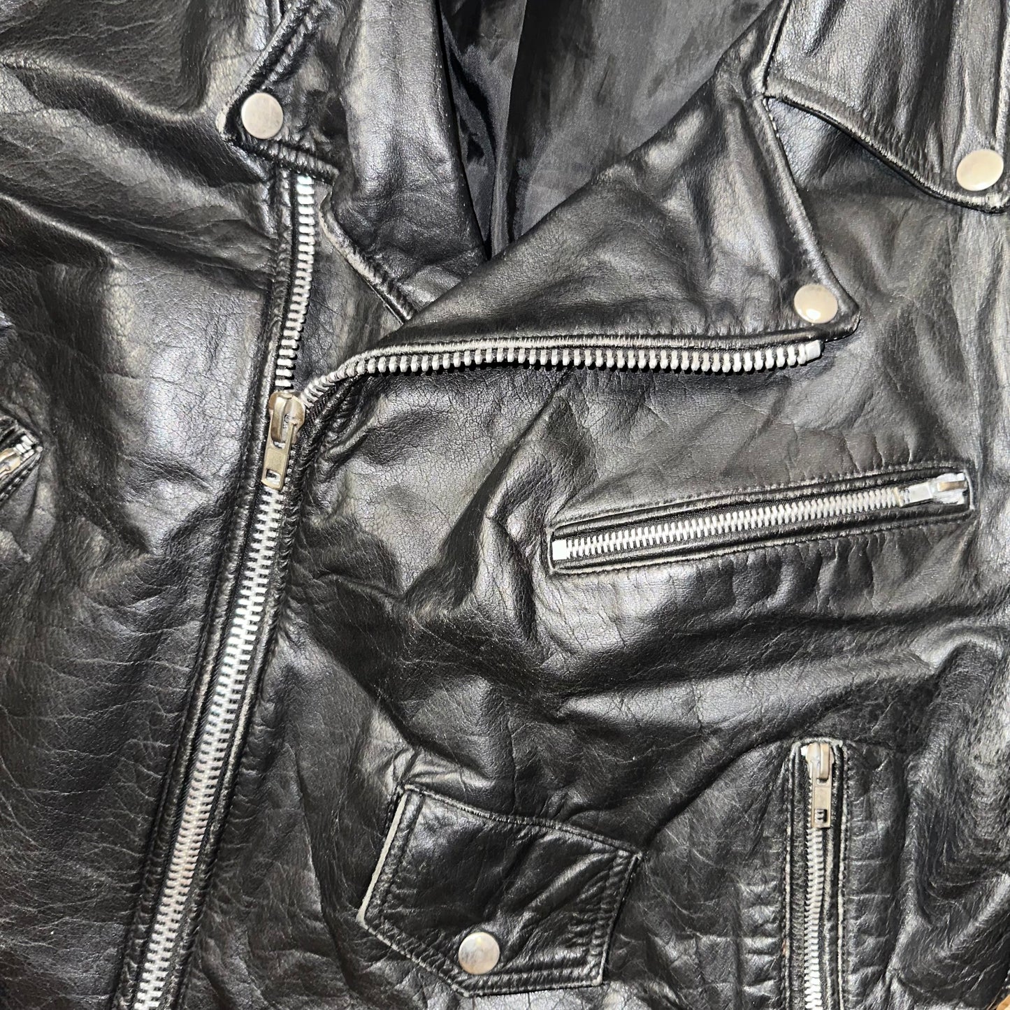 Vintage 80s wmns Leather Jacket