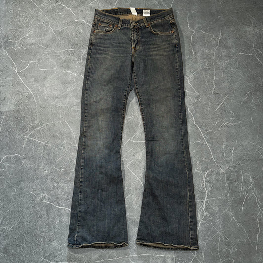 Y2k Lucky Brand “Lucky You” Flared Low rise Jeans