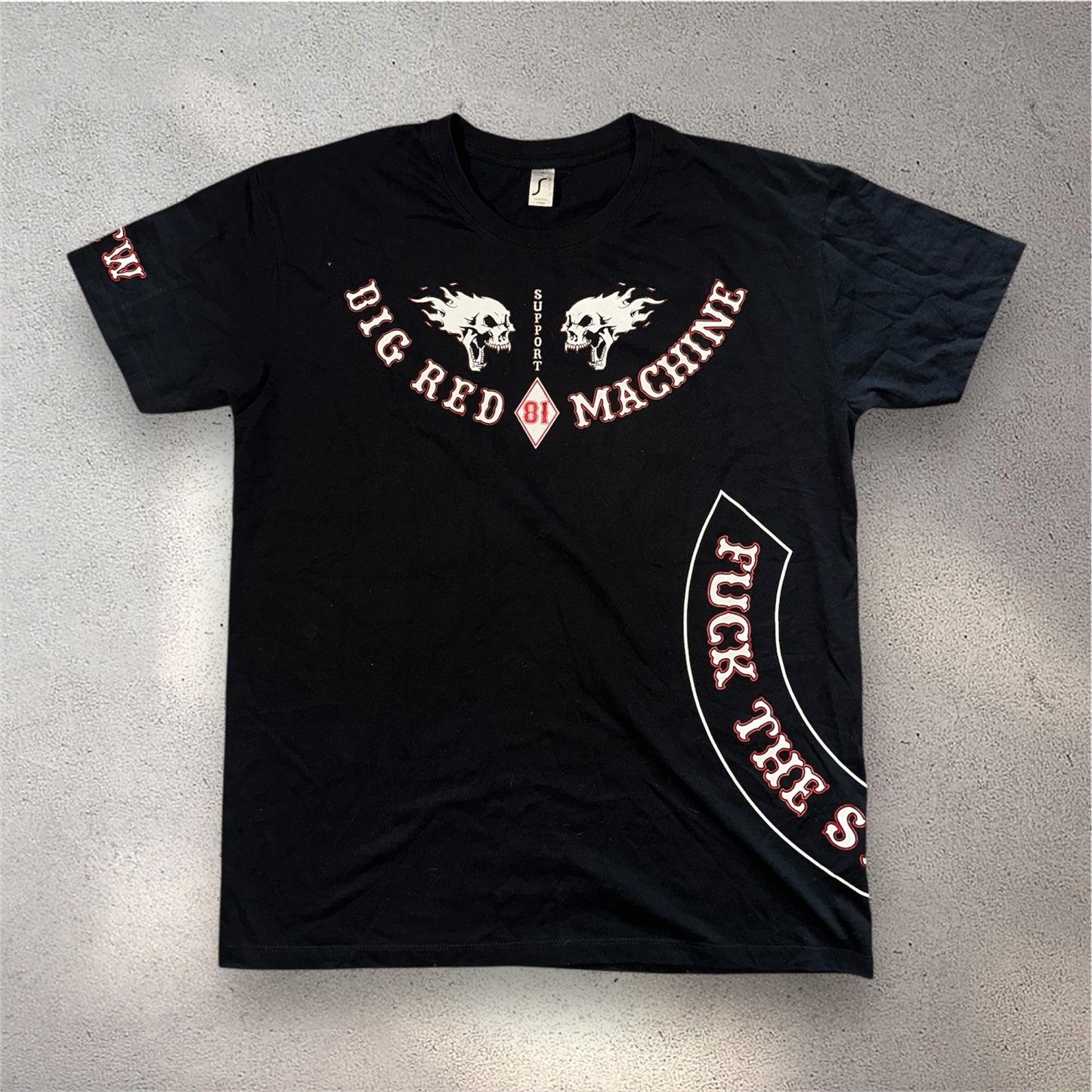 Support 81 Big Red Machine tee