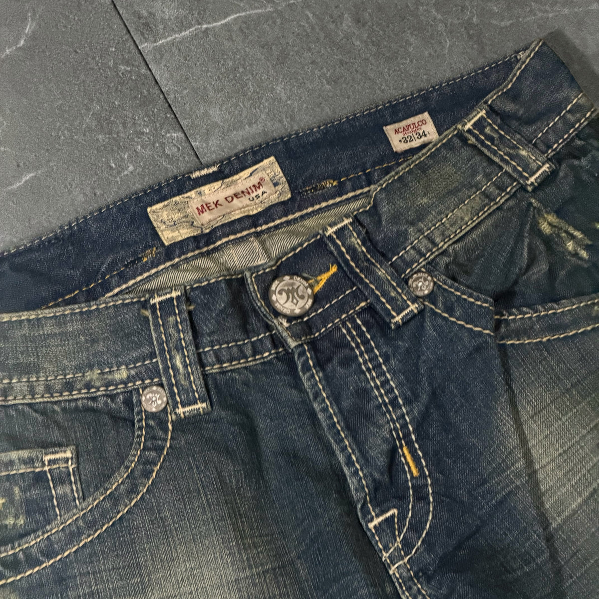 Y2k Mek Denim USA Acapulco Jeans