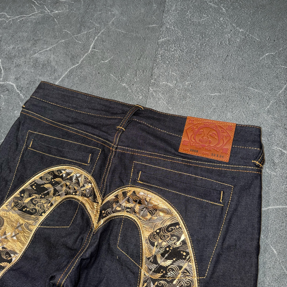 Deadstock Evisu Embroidered Daicock Jeans