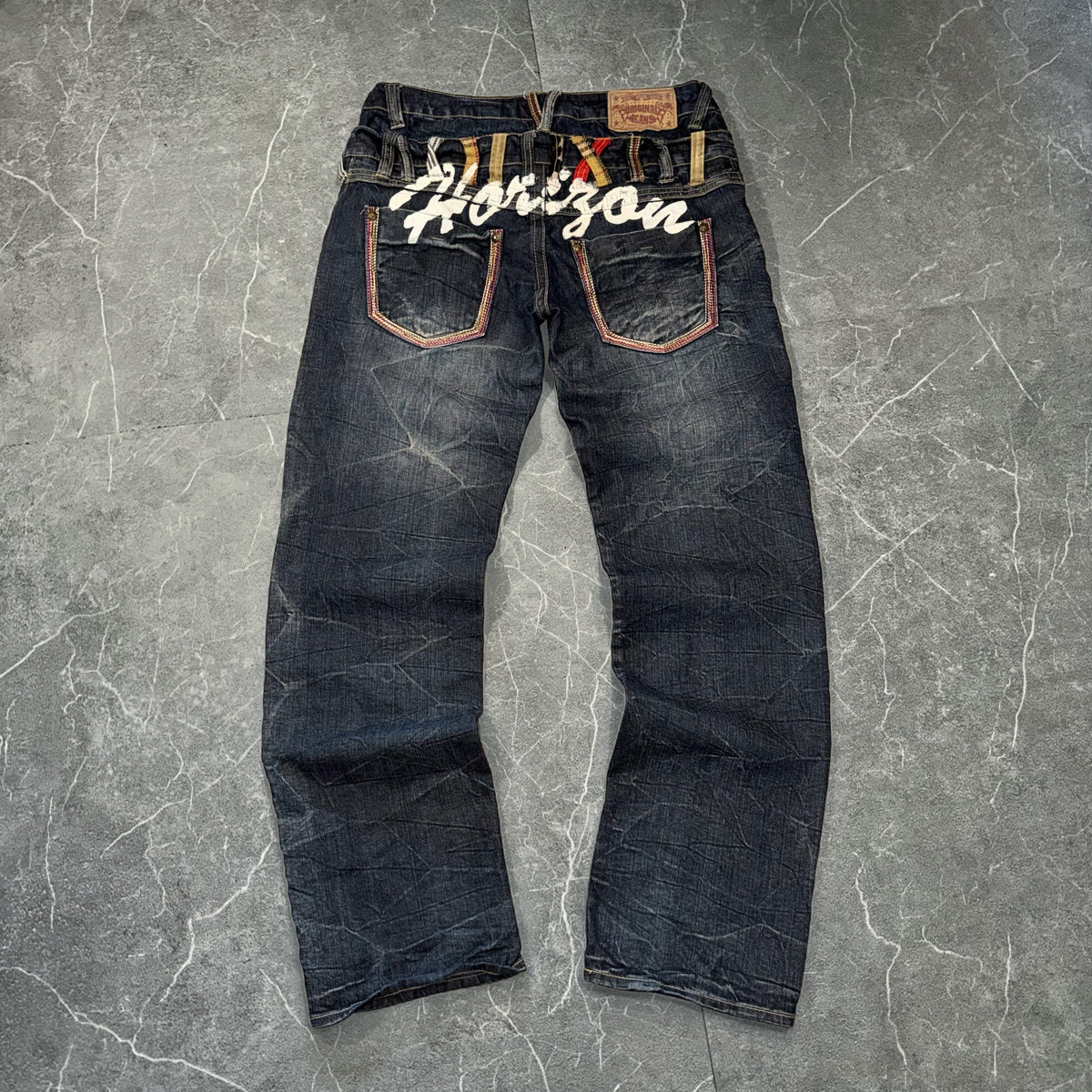 Y2k Unbranded Double Waist Bootcut Jeans