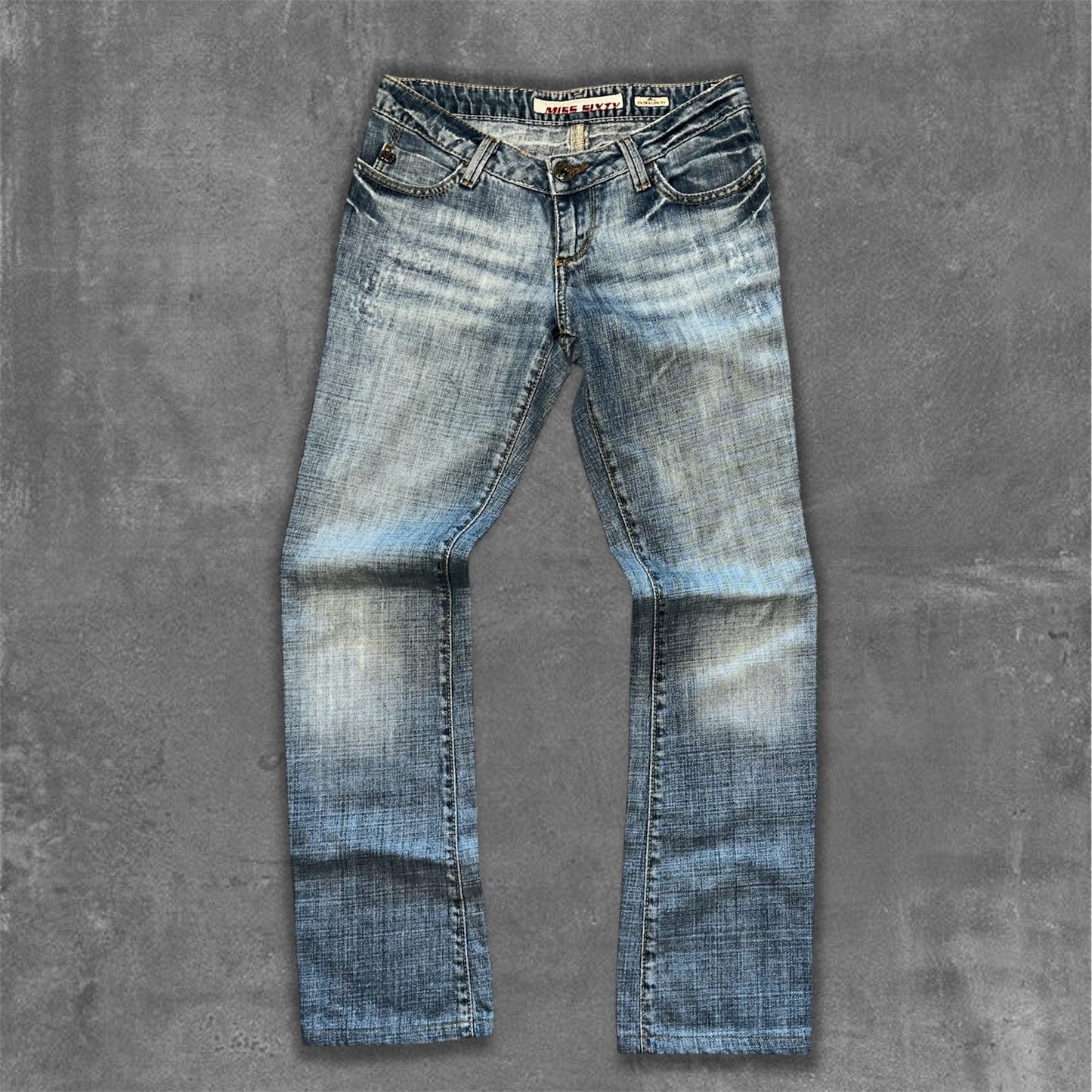 Y2k Miss Sixty Extra low ty jeans