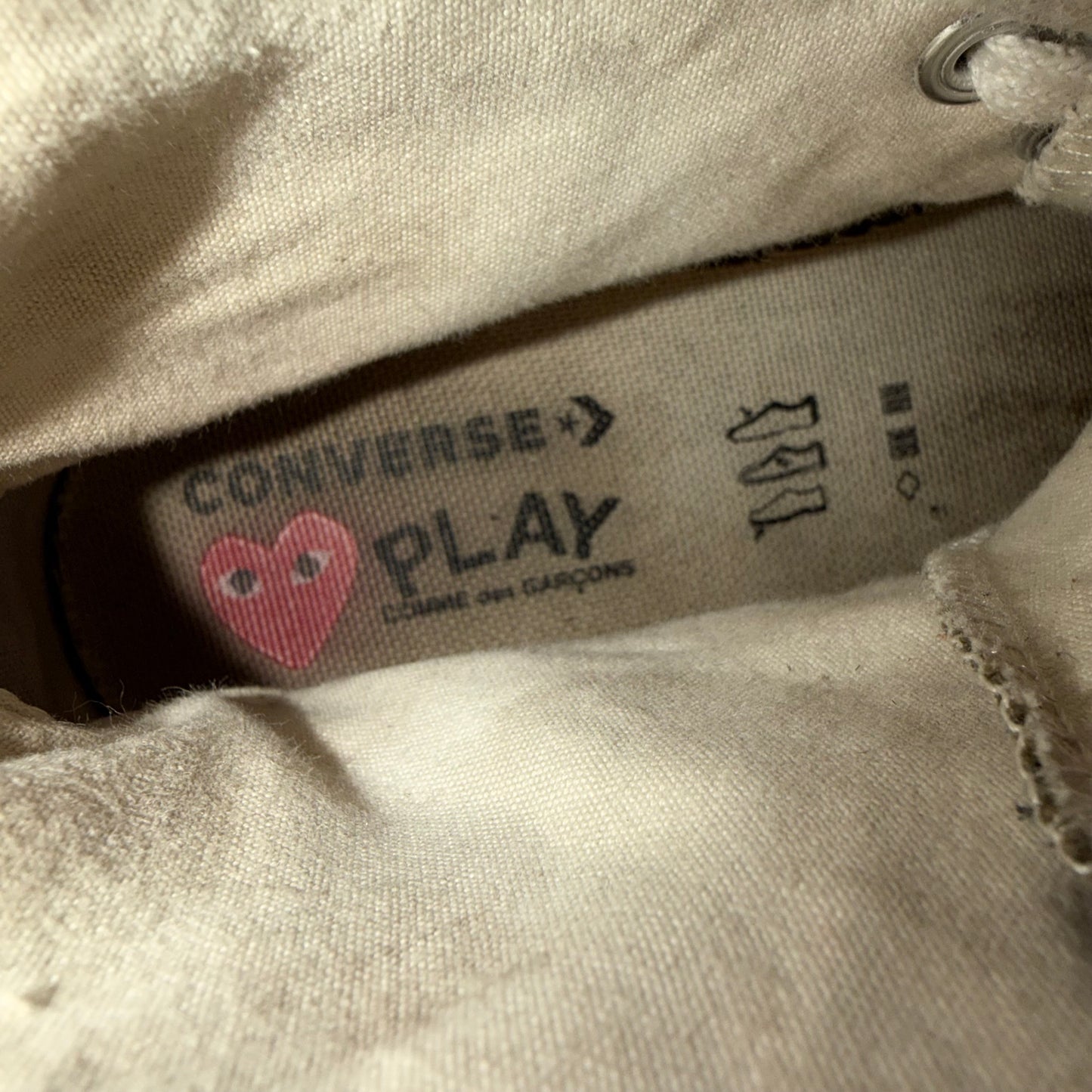 Converse X Comme des Garcons Sneakers 40