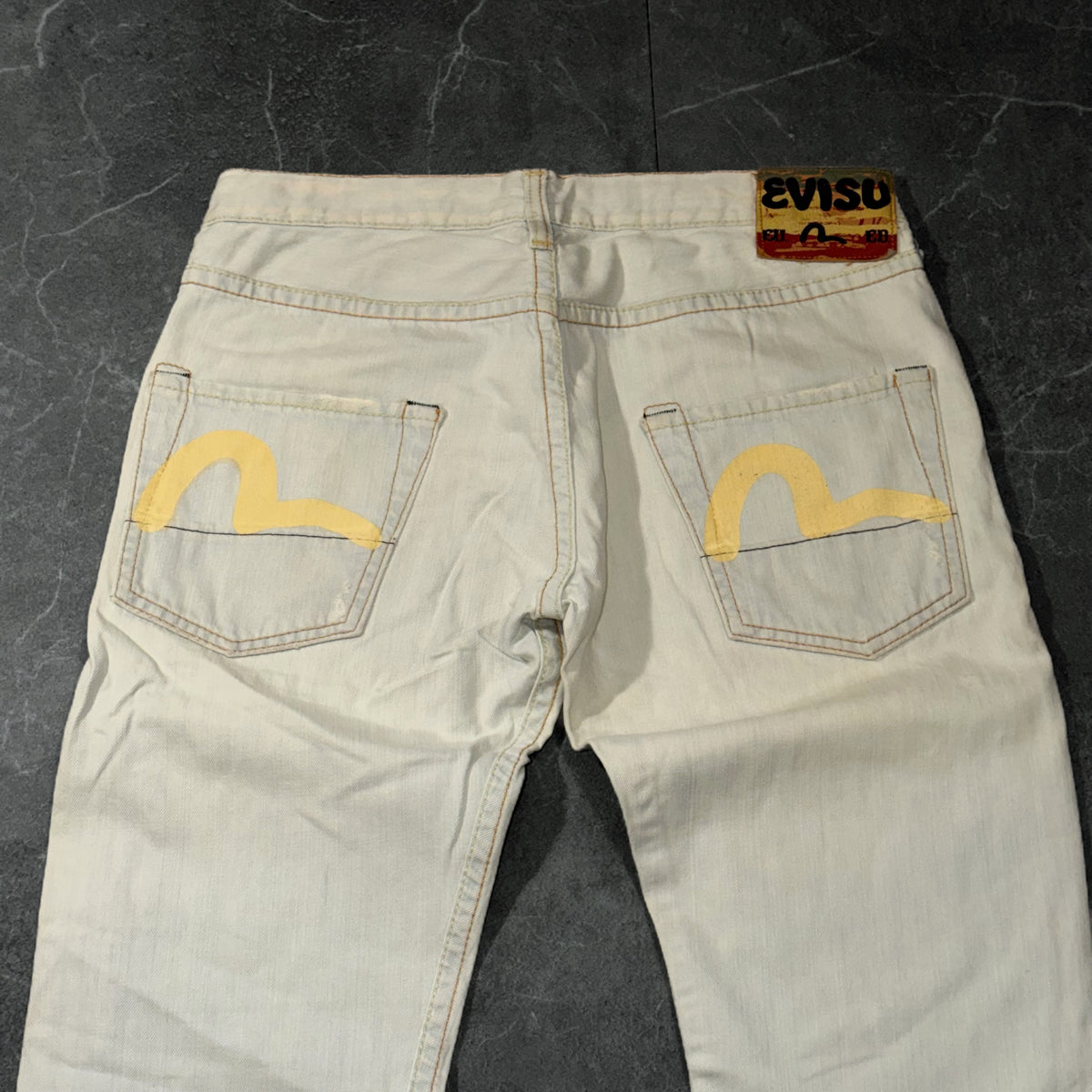 Y2k Evisu Indigo Jeans