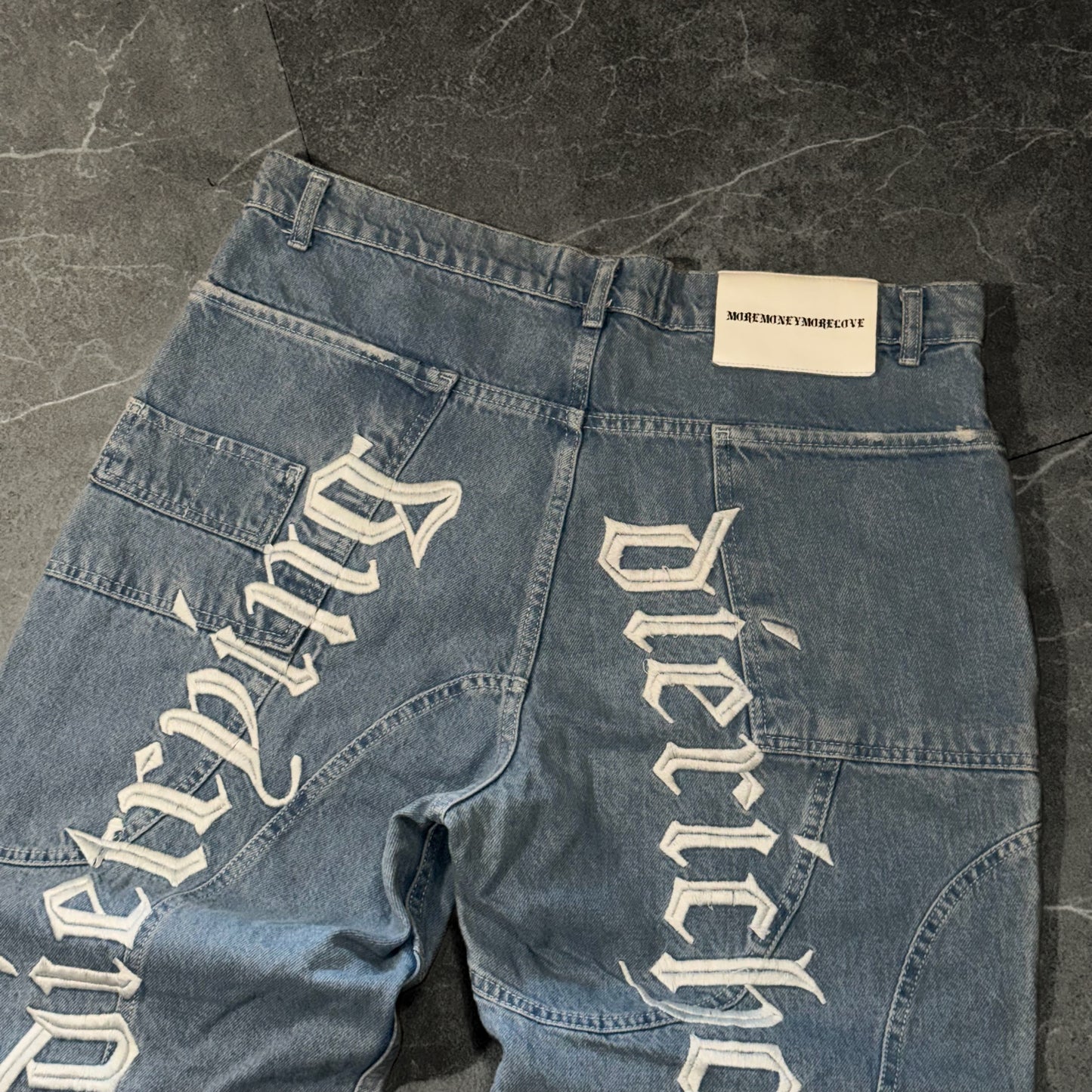 More Money More Love Baggy Jeans