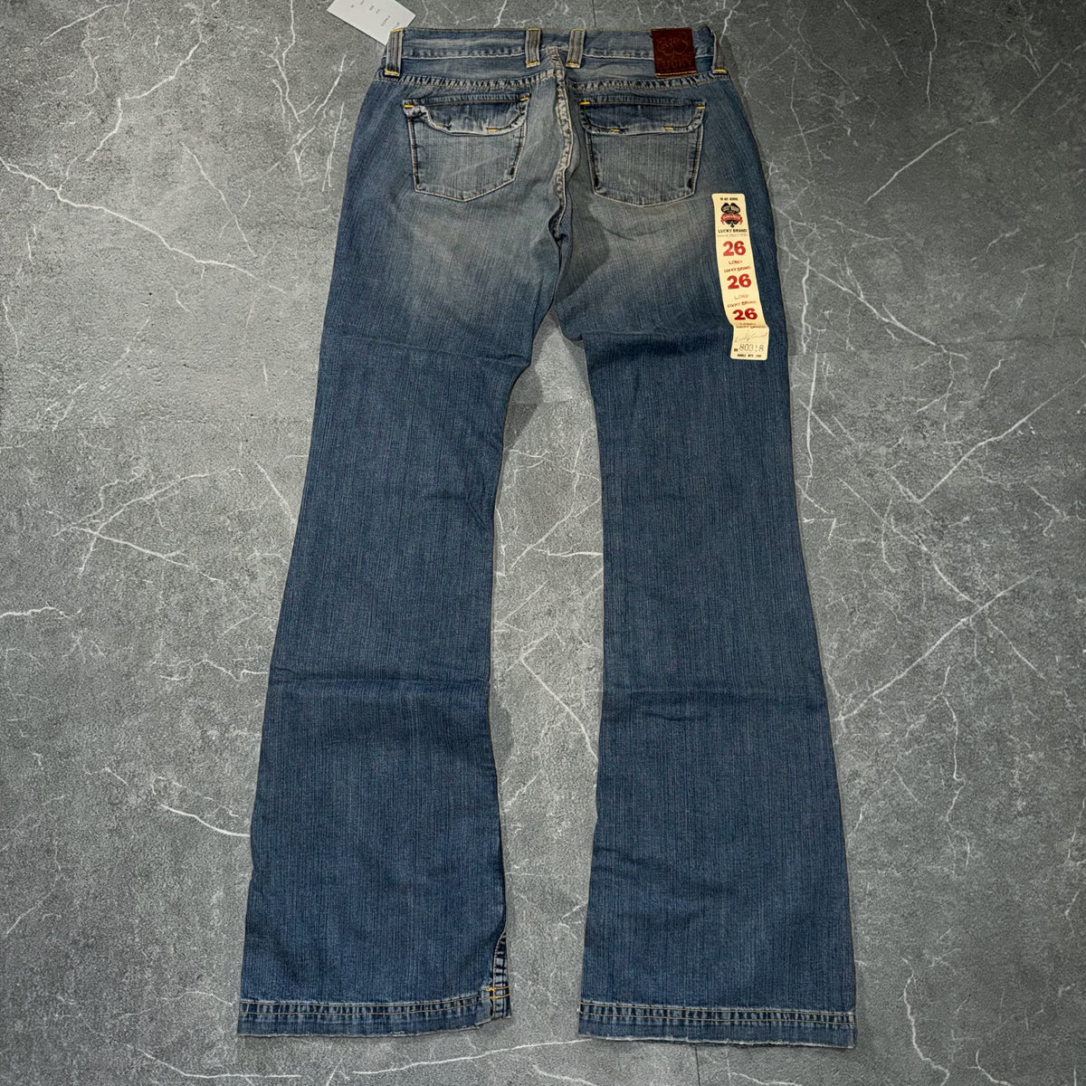 Y2k Lucky Brand “Lucky You” Flared Low rise Jeans