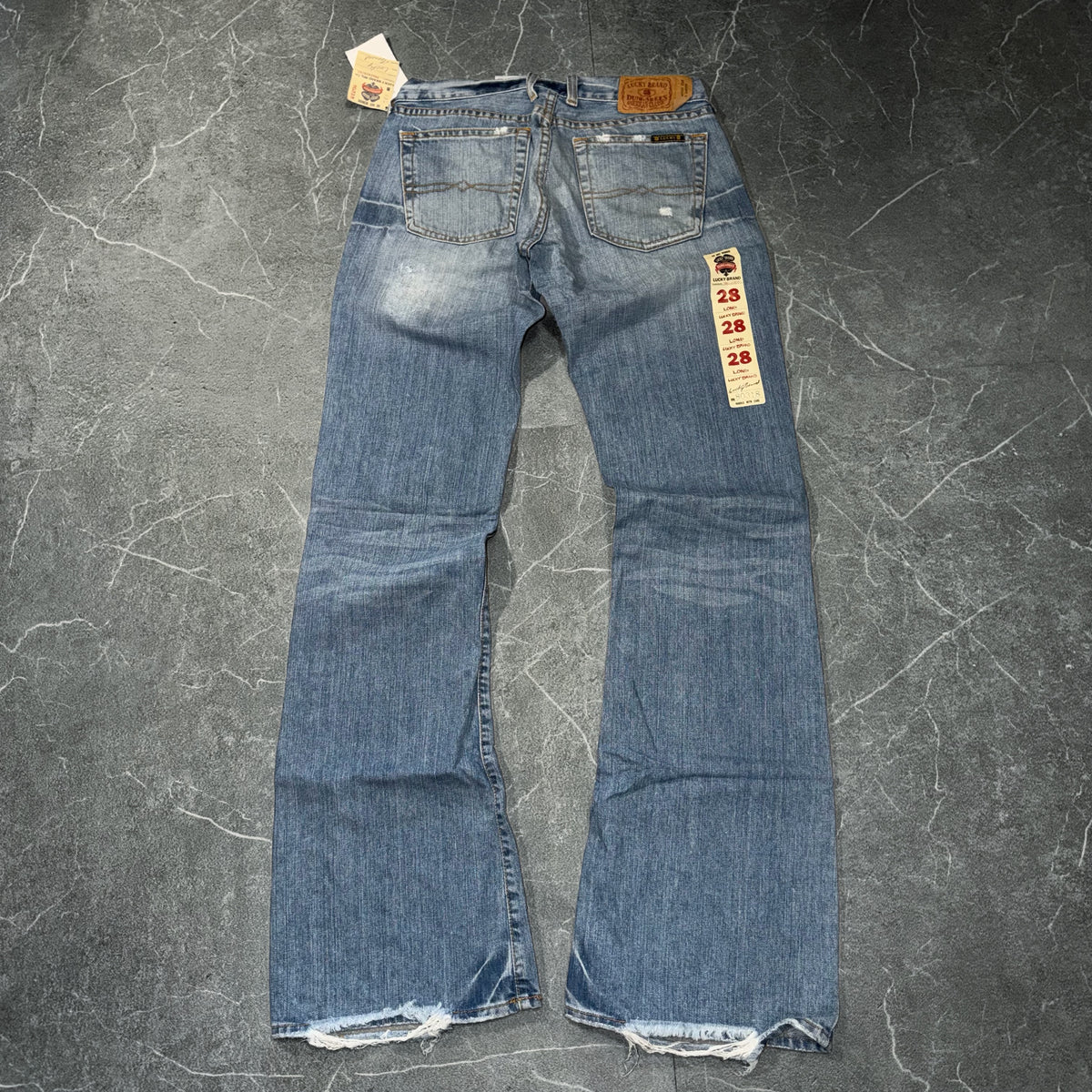 Y2k Lucky Brand “Lucky you” Low rise Flared Jeans