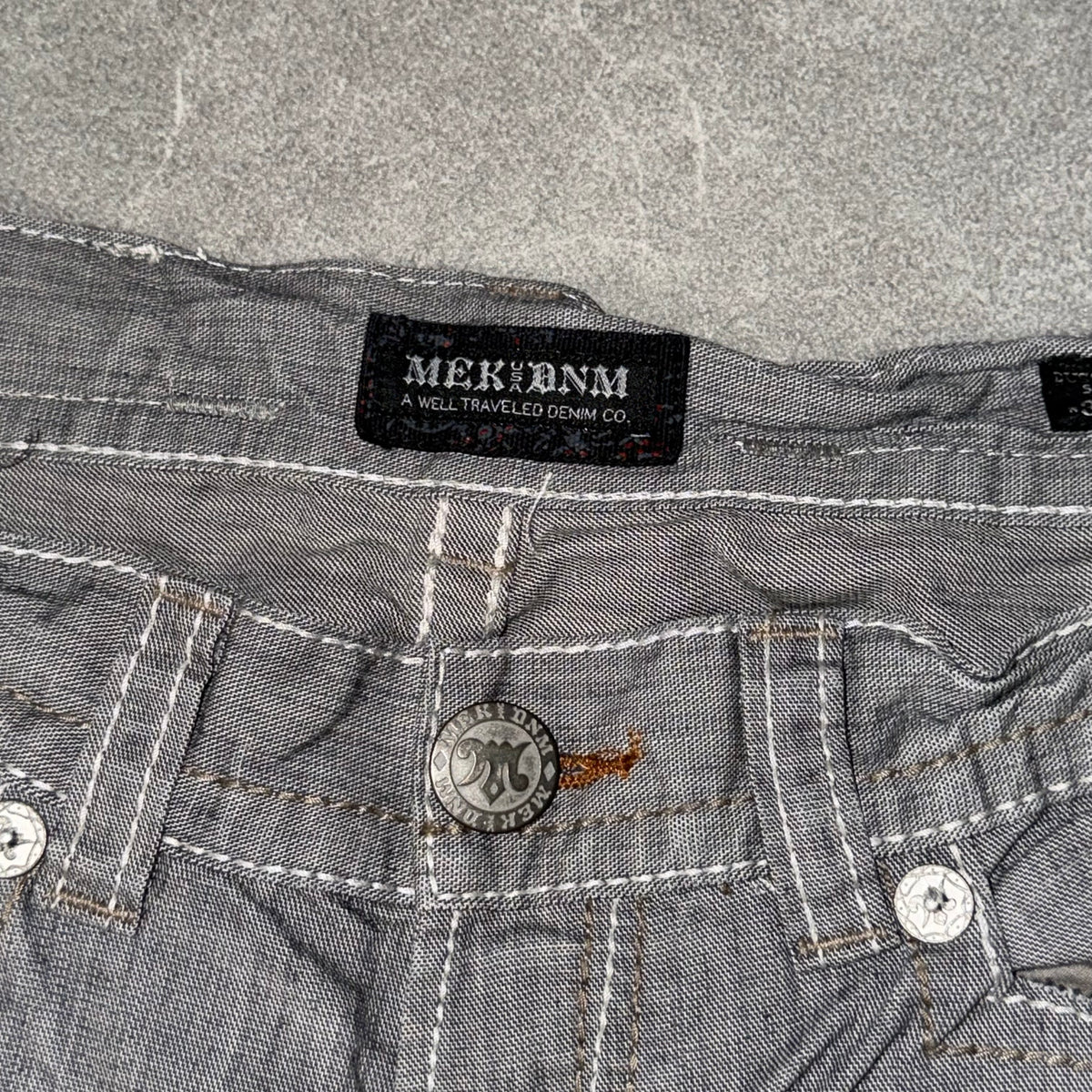 Y2k Mek Denim USA Dusseldorf Pants