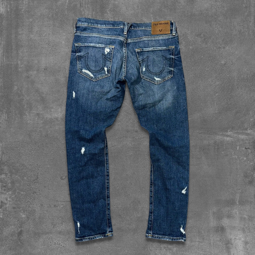 True Religion Distressed wmns Jeans