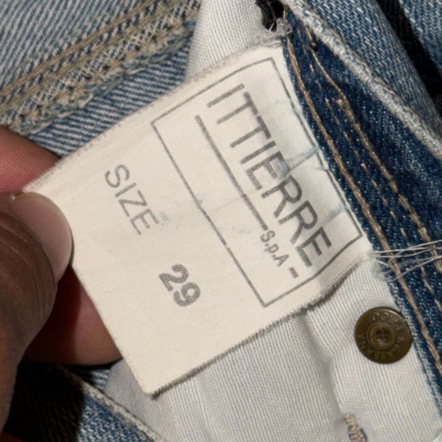 Y2k Dolce & Gabbana Wmns Jeans