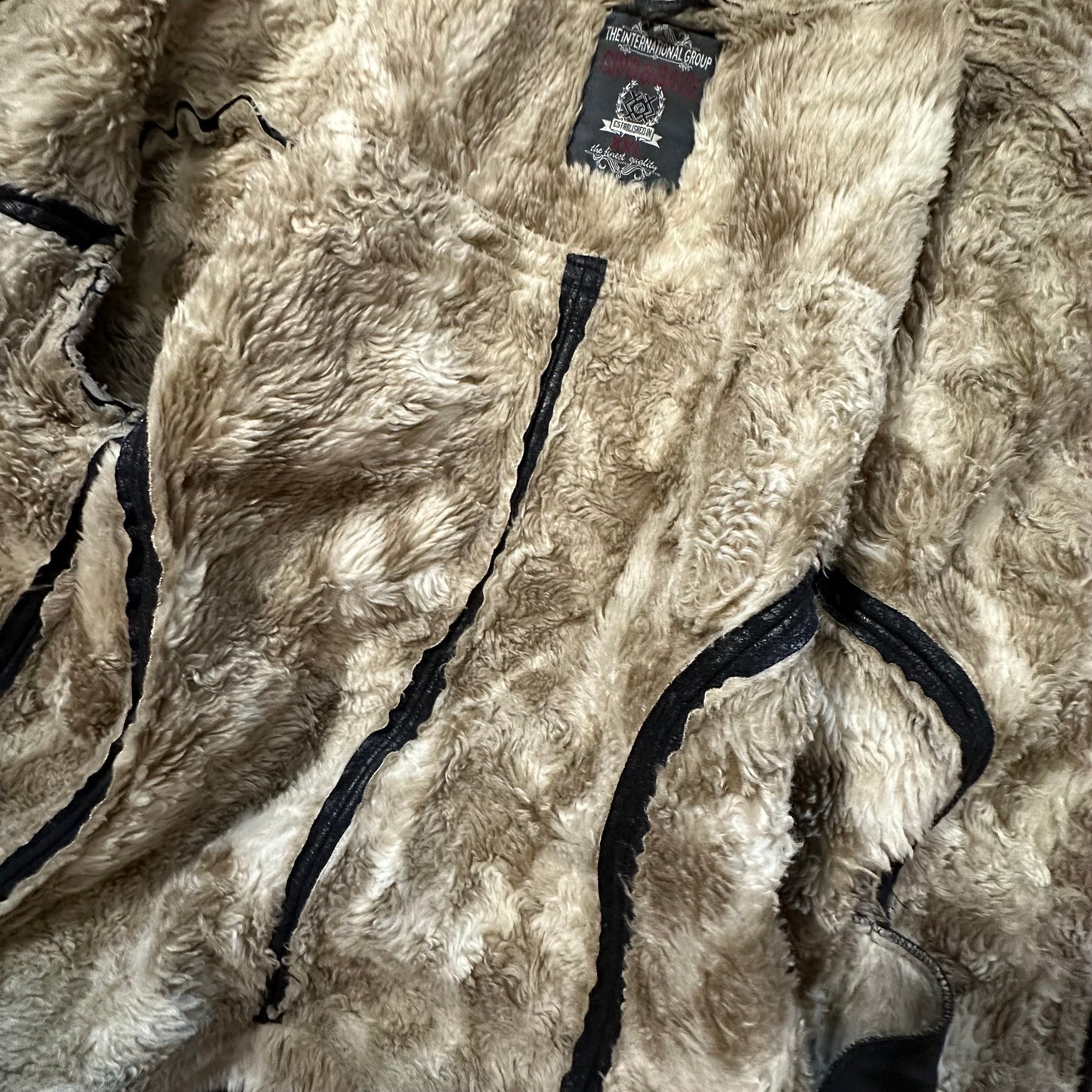 Y2k Cipo & Baxx Eco Faux Leather Jacket