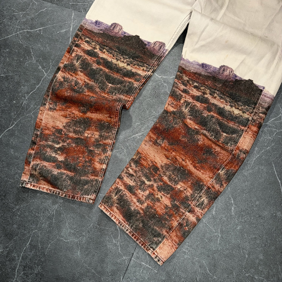 Jack & Jones Dessert Print Eddie Jeans