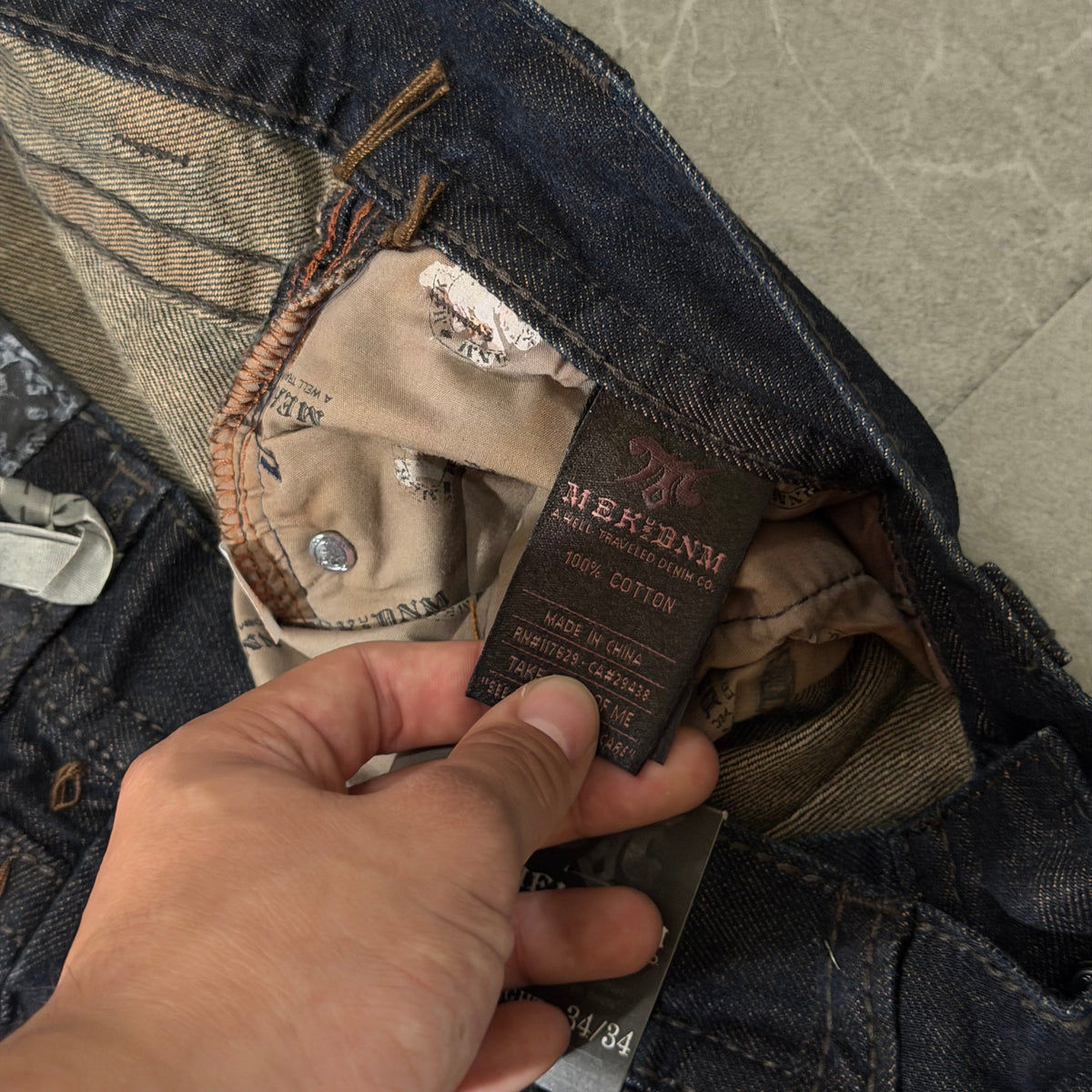 Y2k Mek Denim USA Rabat Jeans