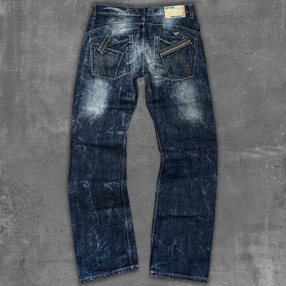 Vintage Integral Biker Jeans