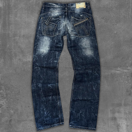 Vintage Integral Biker Jeans