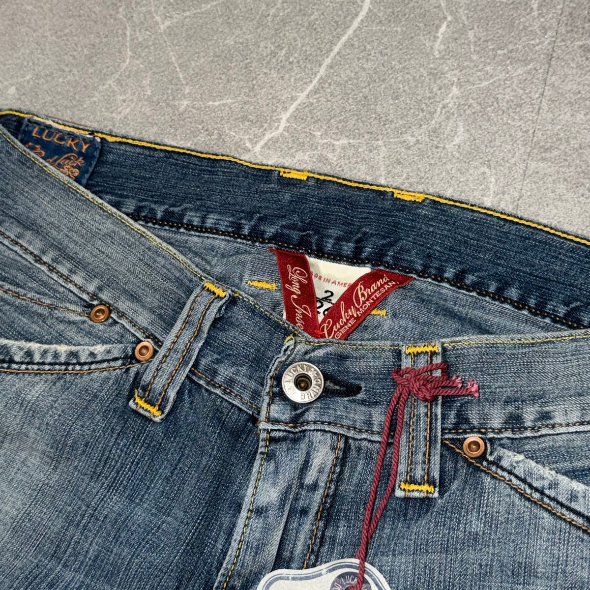 Y2k Lucky Brand “Lucky You” Flared Low rise Jeans