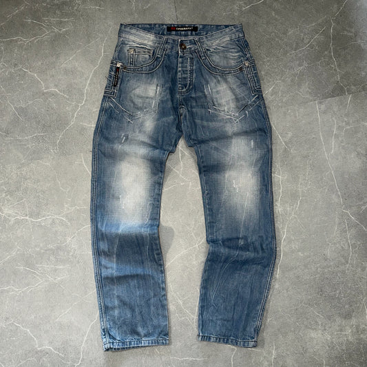 Y2k Cipo & Baxx biker Jeans