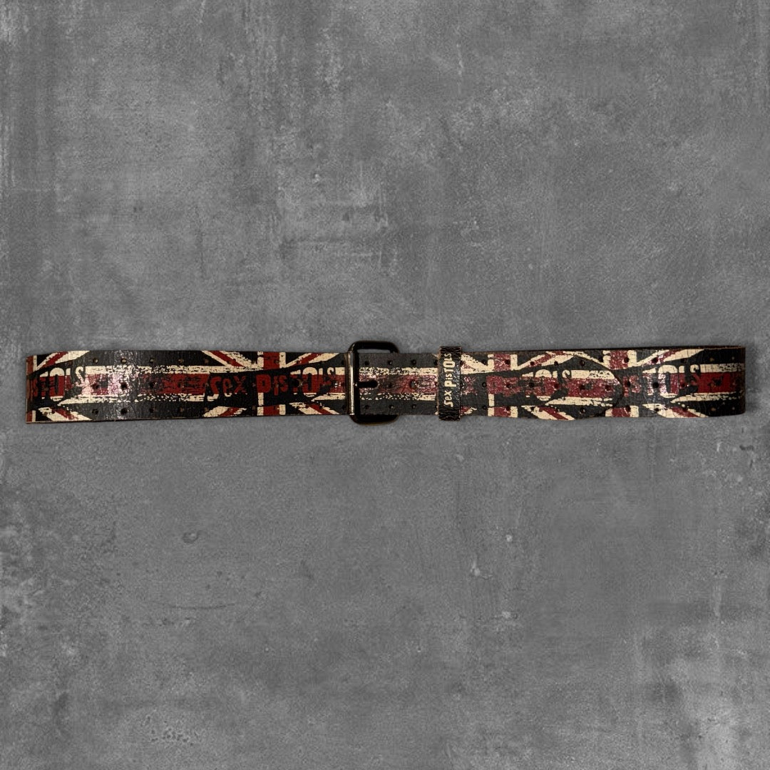 Sex Pistols Leather Belt 110cm