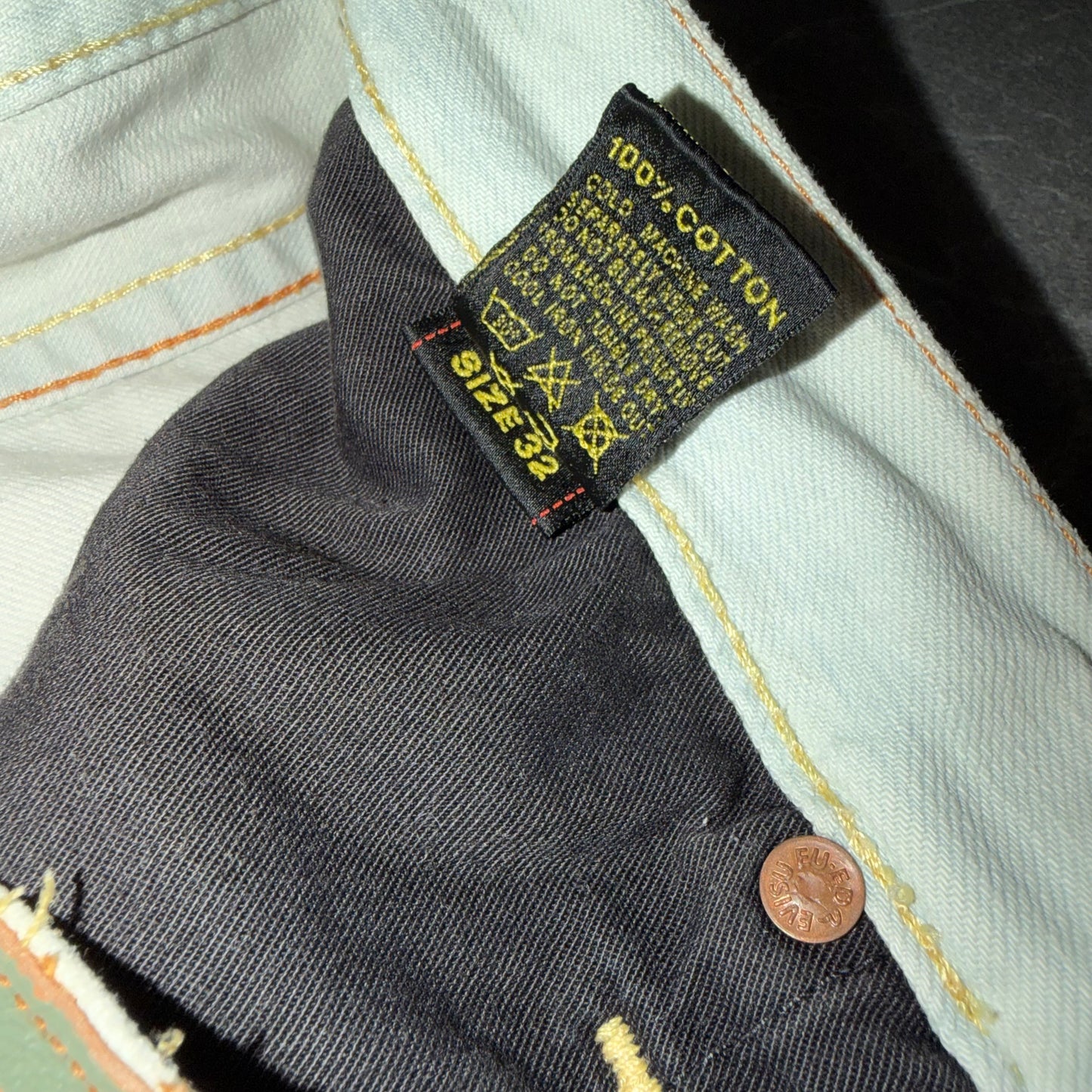 Vintage Evisu Indigo Jeans