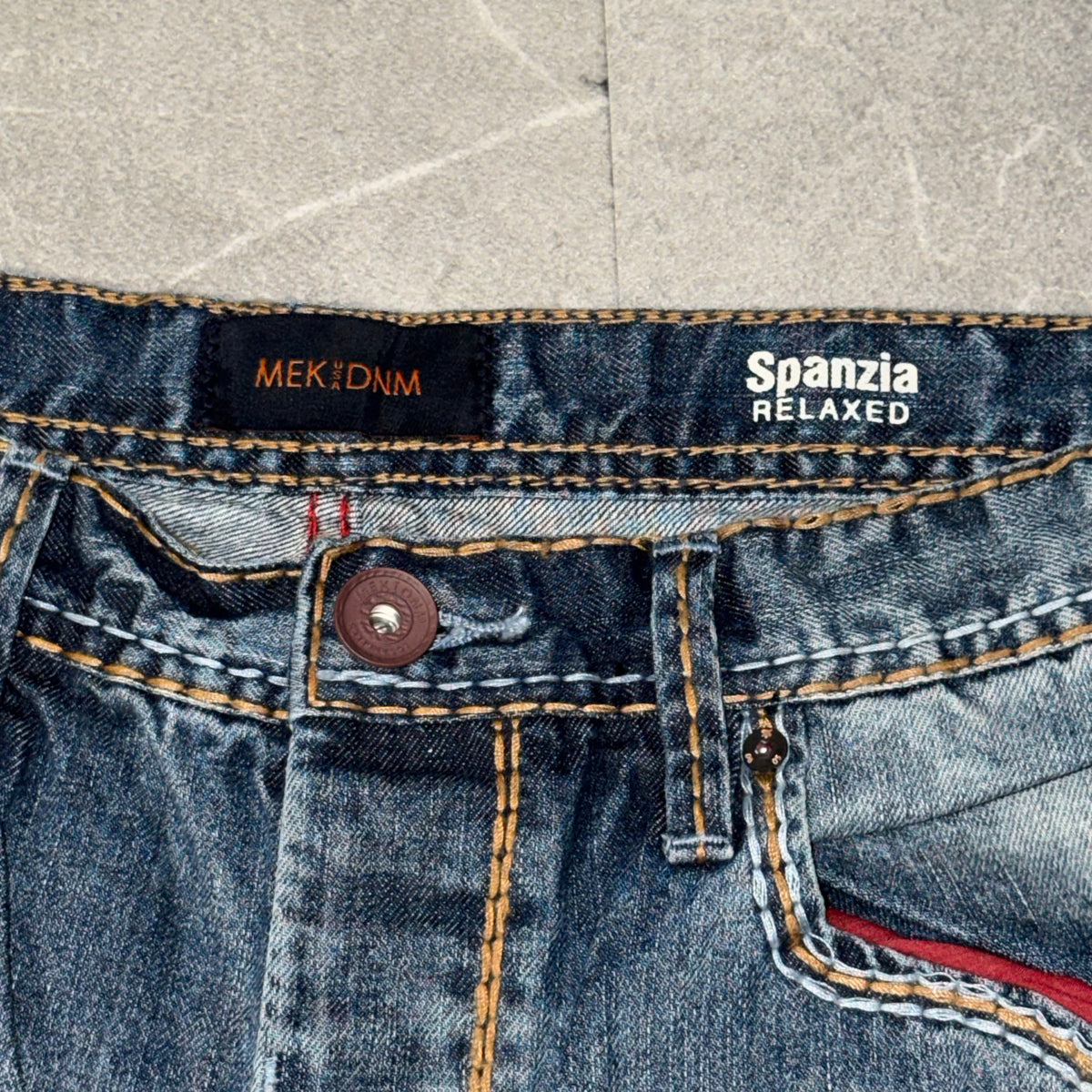 Y2k Mek Denim USA Spanzia Relaxed Jeans