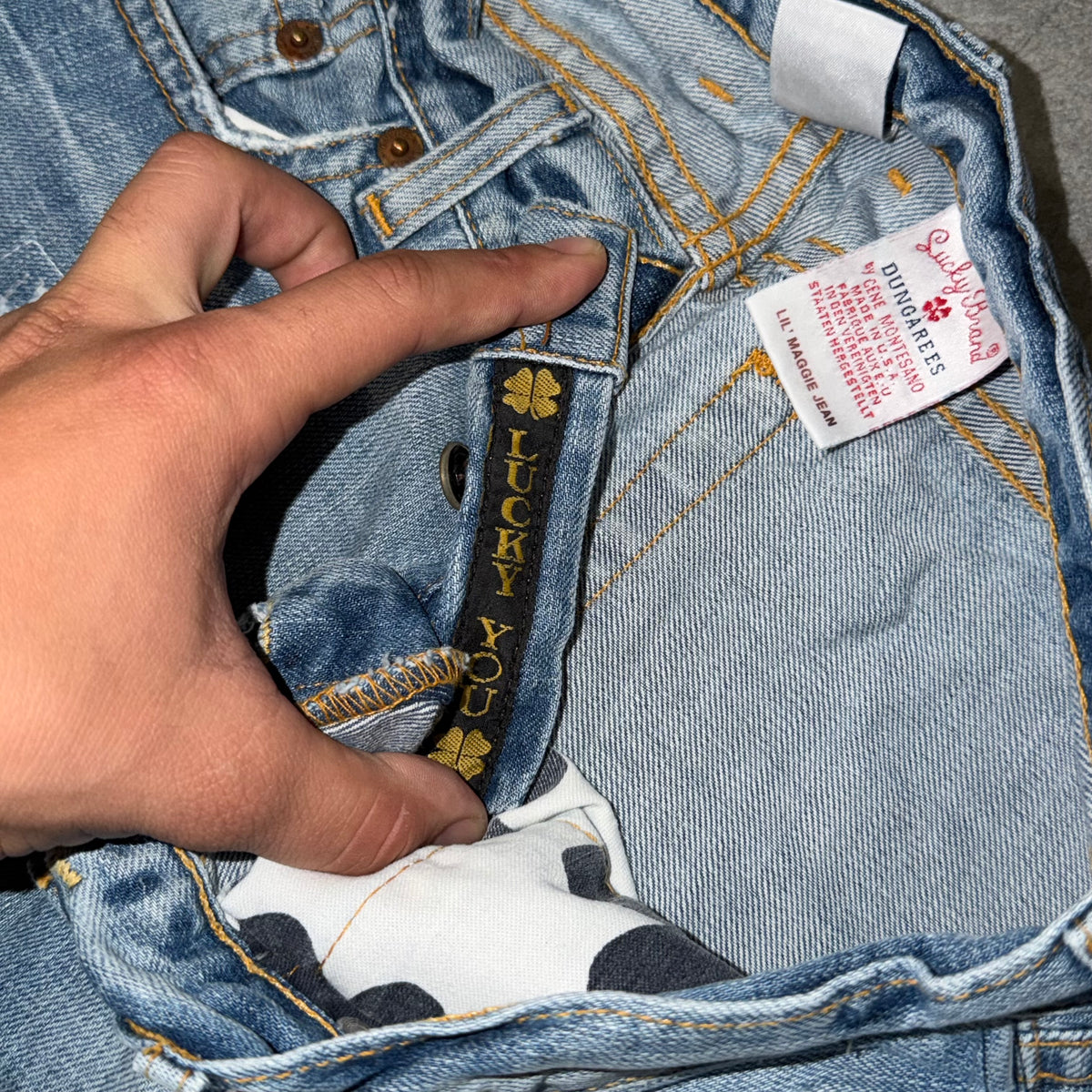 Y2k Lucky Brand “Lucky you” Low rise Flared Jeans