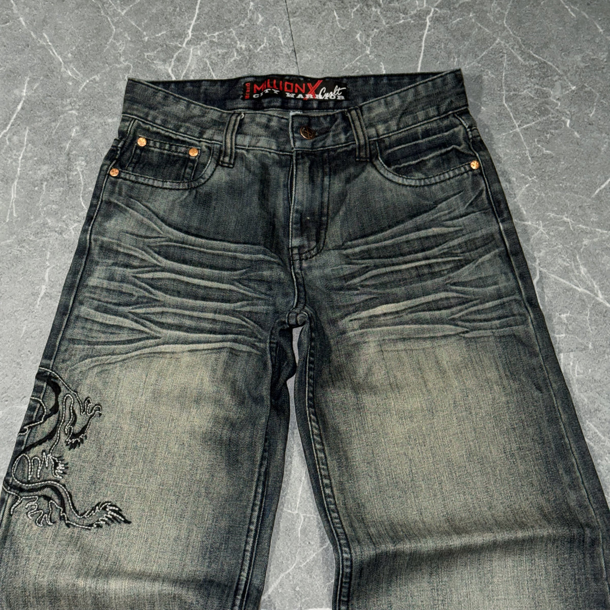 Vintage Million City Warrior Baggy Jeans