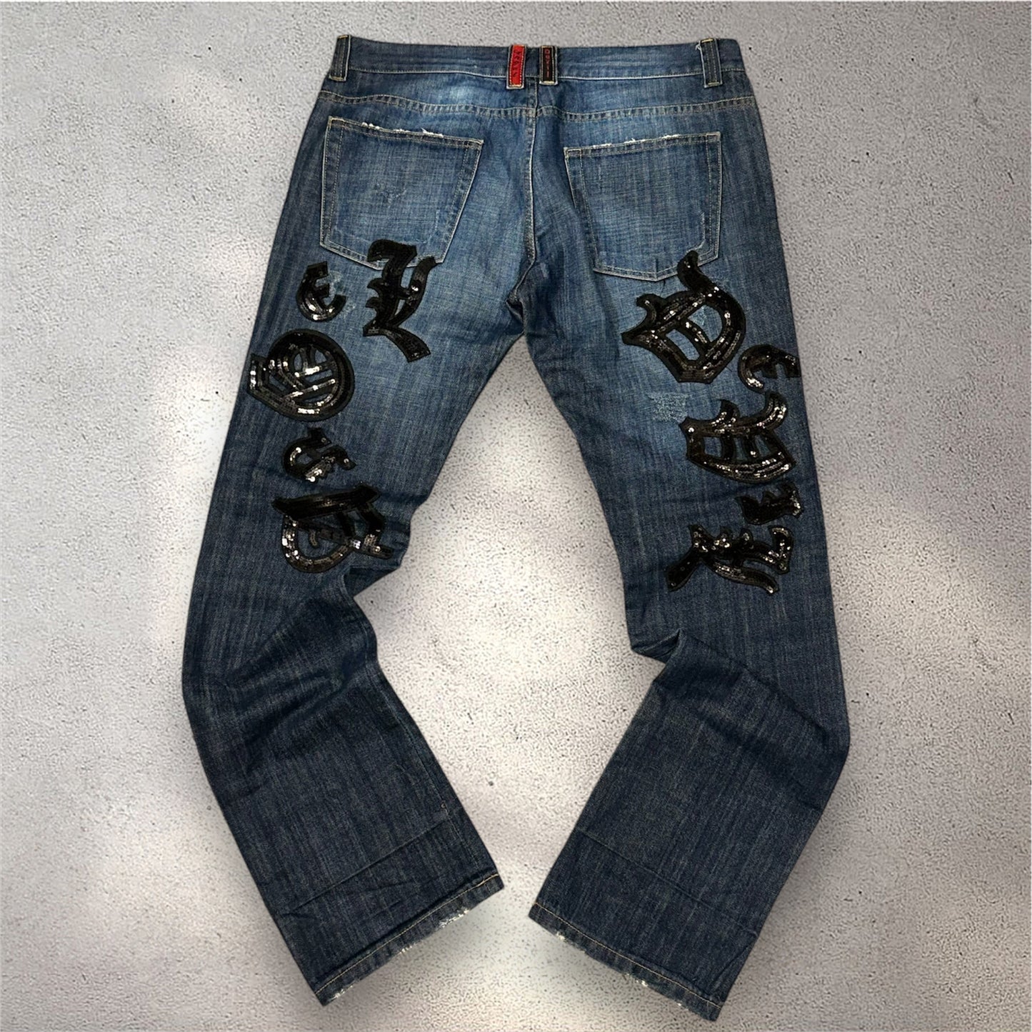 Y2k Angel & Devil Jeans