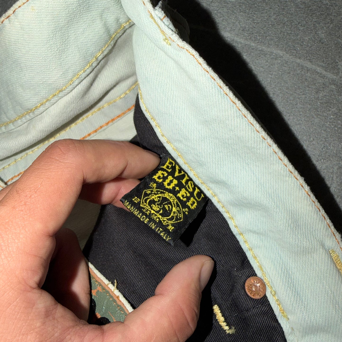 Vintage Evisu Indigo Jeans