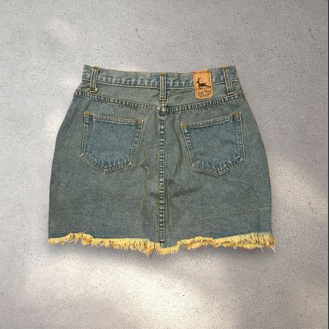Washed effect Skirt