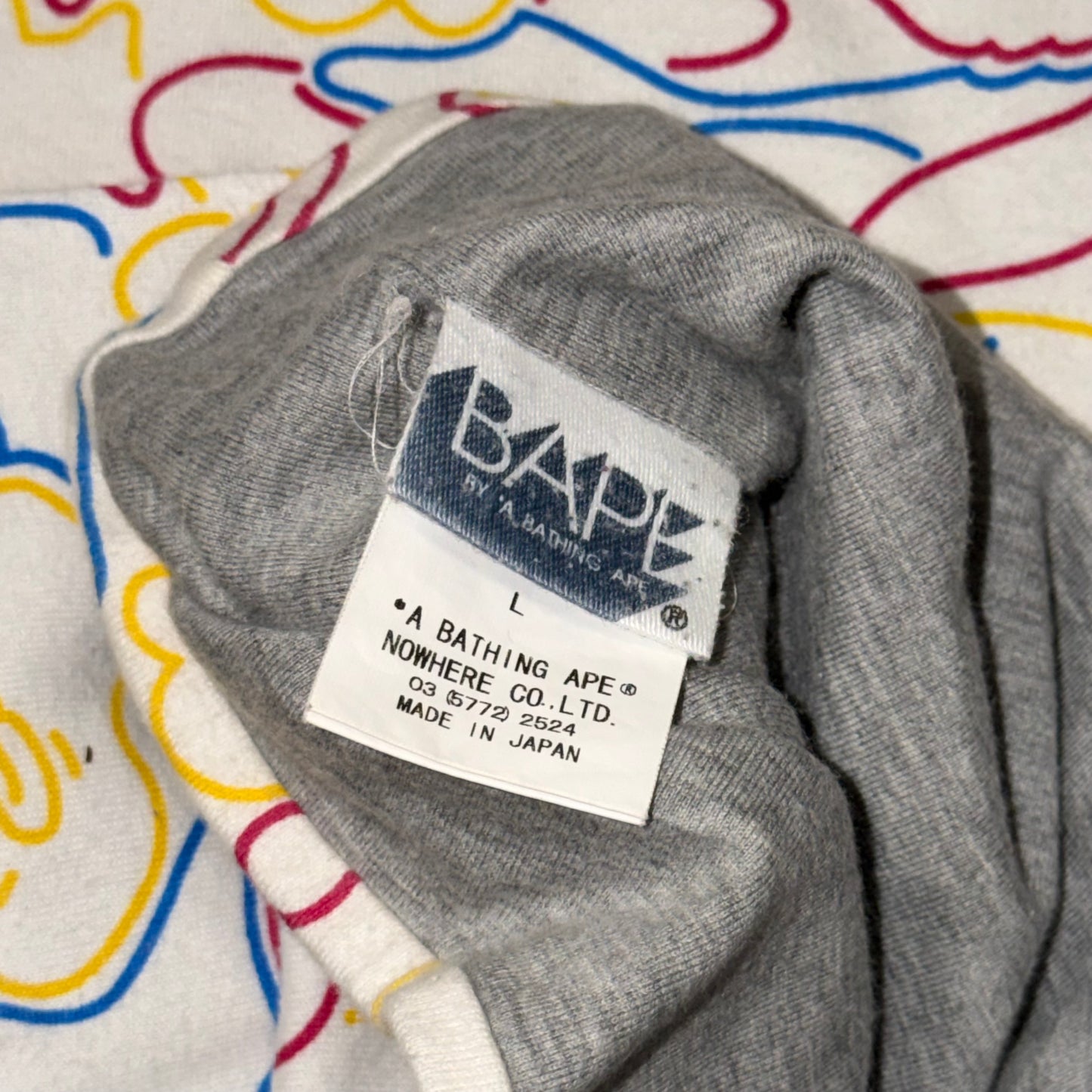 A Bathing Ape NEON Camo 2006-07 Crewneck