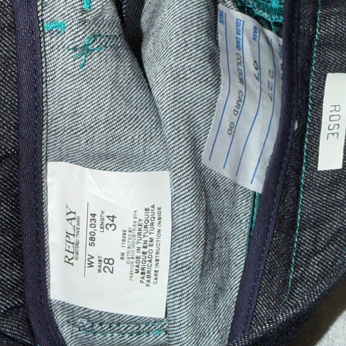 Y2k Replay Wmns Flared Jeans