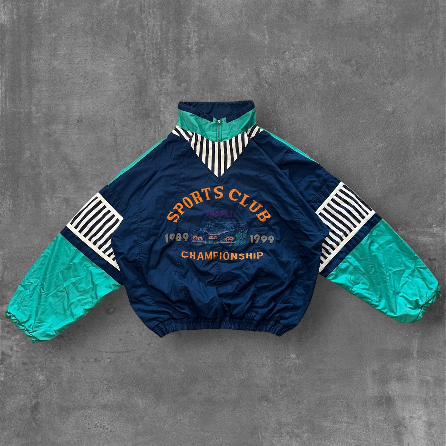 Vintage 89-99 Rossi World SportsClub Championship Track Jacket