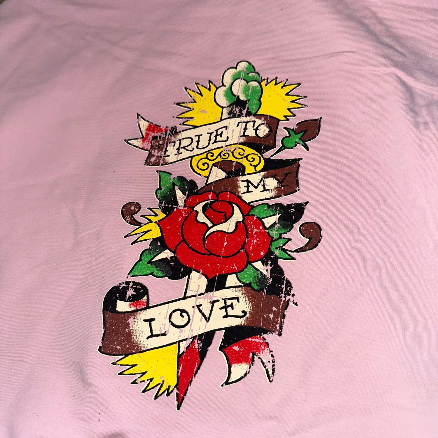 Ed Hardy Cropped Wmns Oversized Hoodie [NEW]