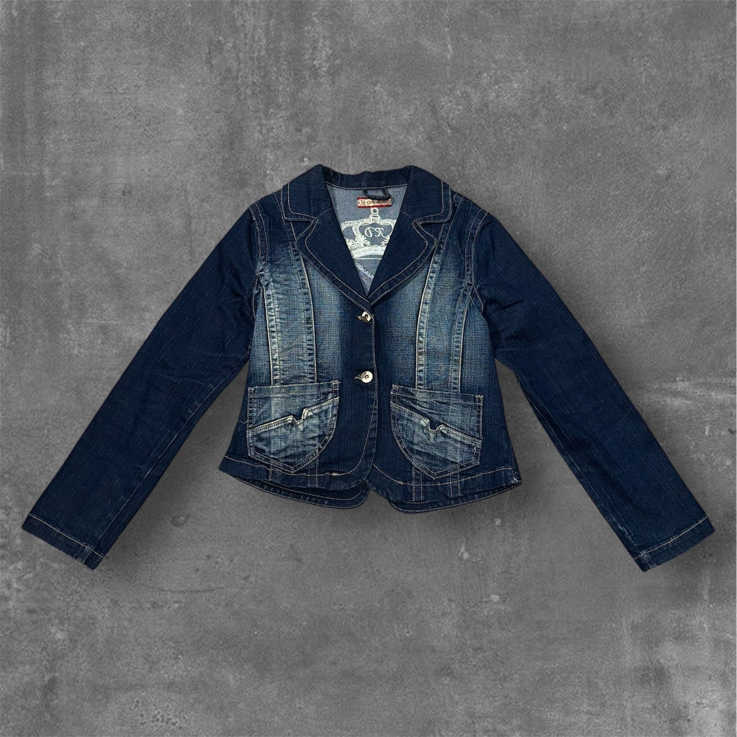 Y2k Denim wmns Jacket