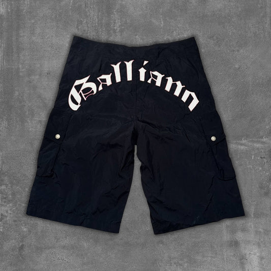 Y2k John Galliano Cargo BoardShorts