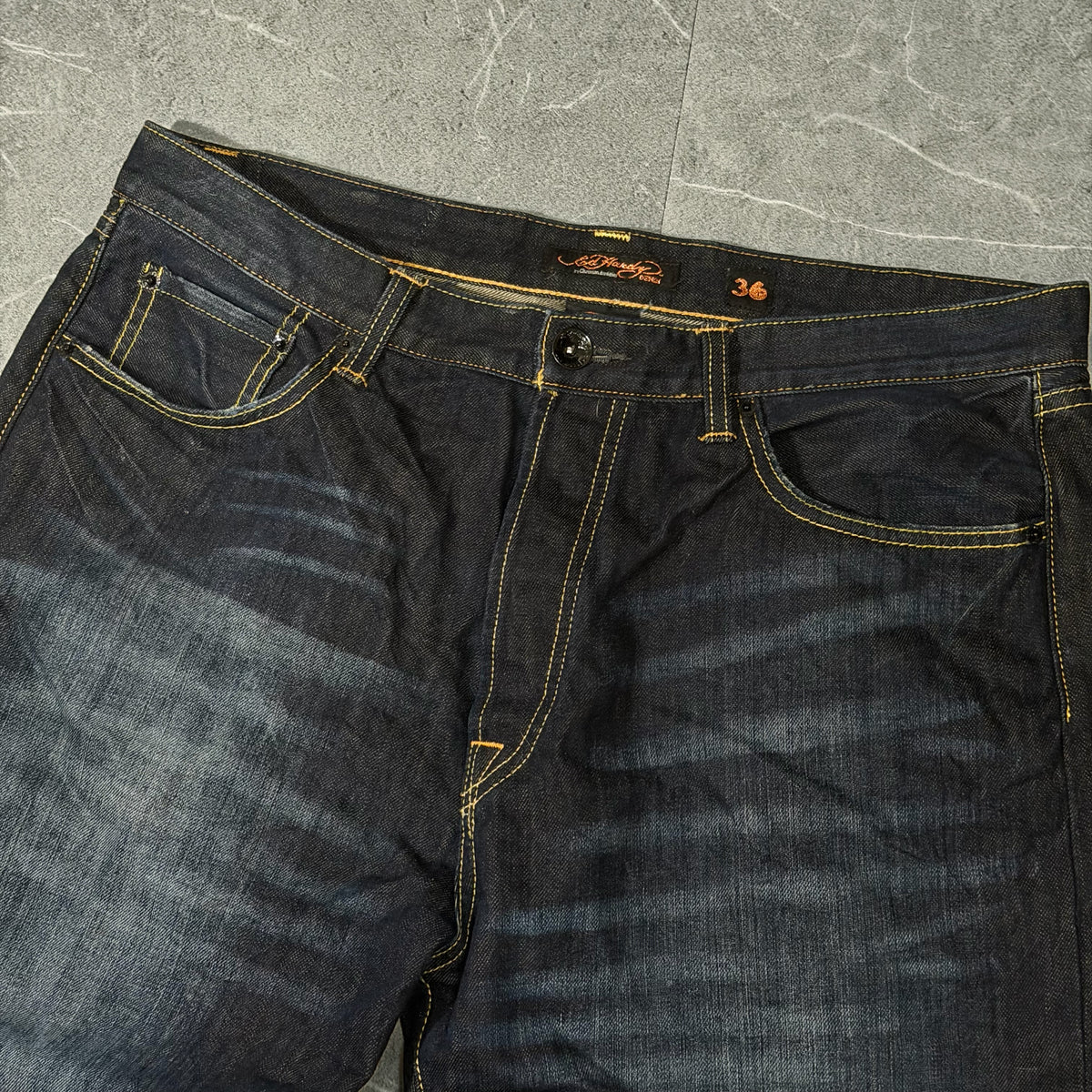 Y2k Ed Hardy Baggy Jeans