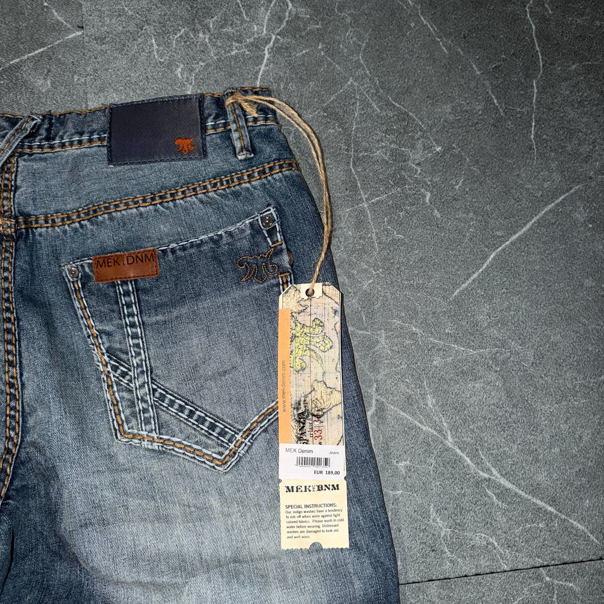 Y2k Mek Denim USA Spanzia Relaxed Jeans