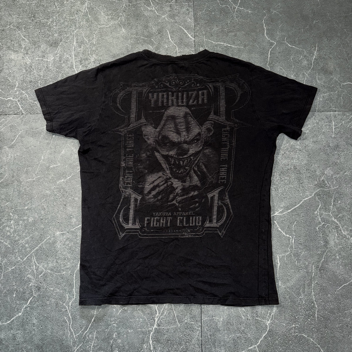 Yakuza Fight Club faded Tee