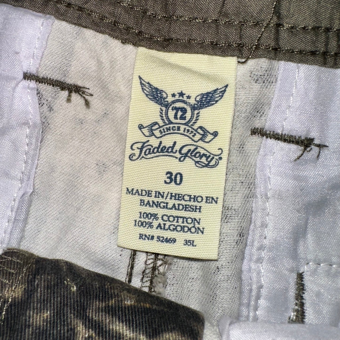 RealTree Faded Glory Jorts