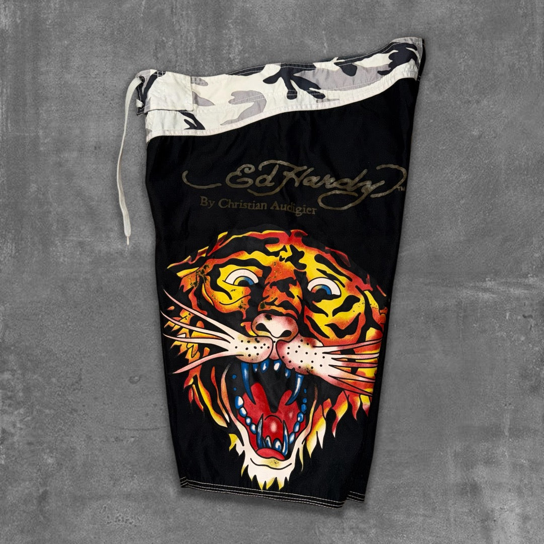 Y2k Ed Hardy BoardShorts