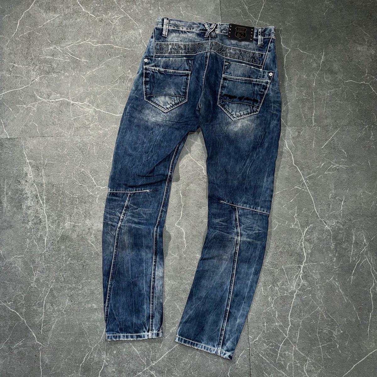Y2k Cipo & Baxx Biker Jeans