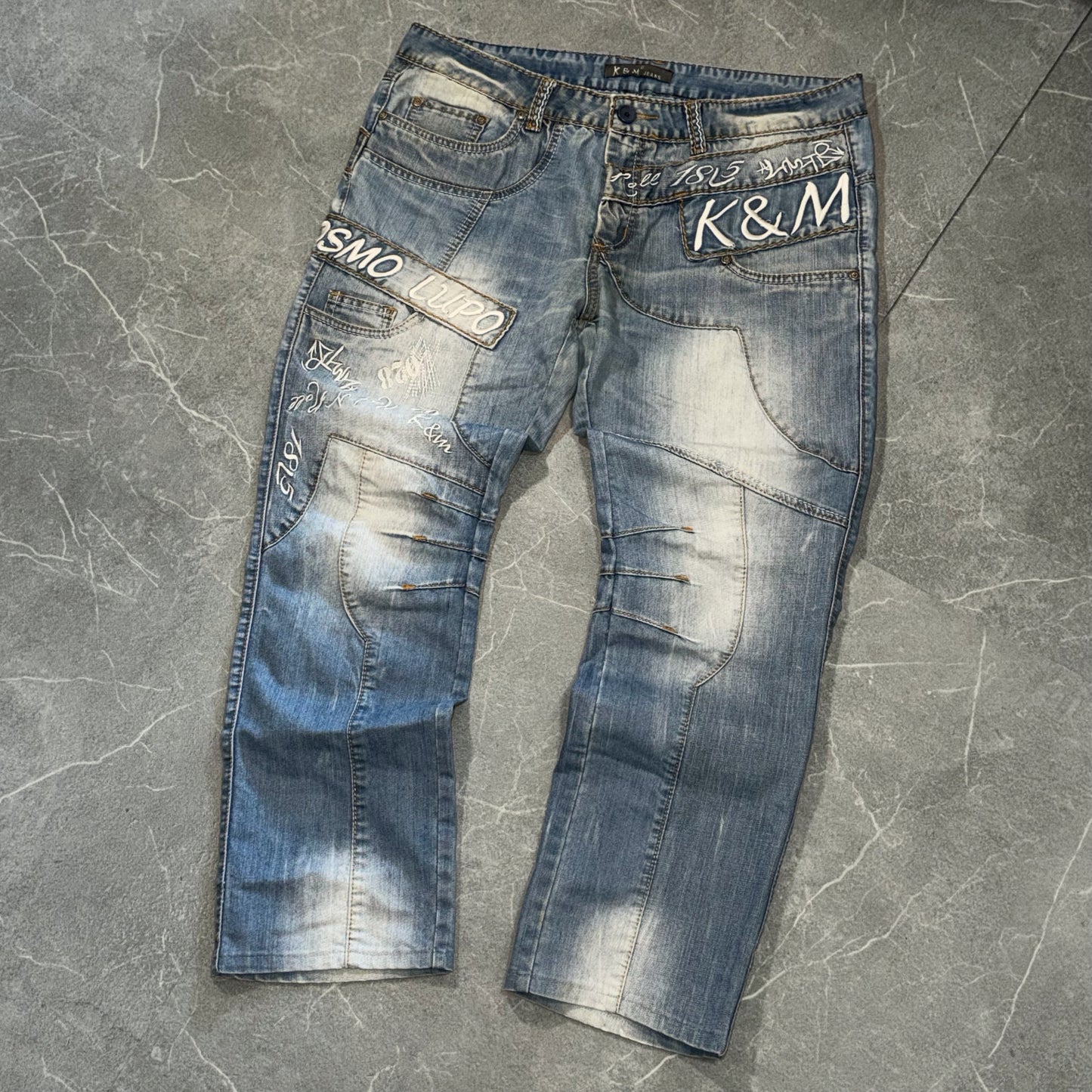 Y2k Kosmo Lupo Buker Jeans