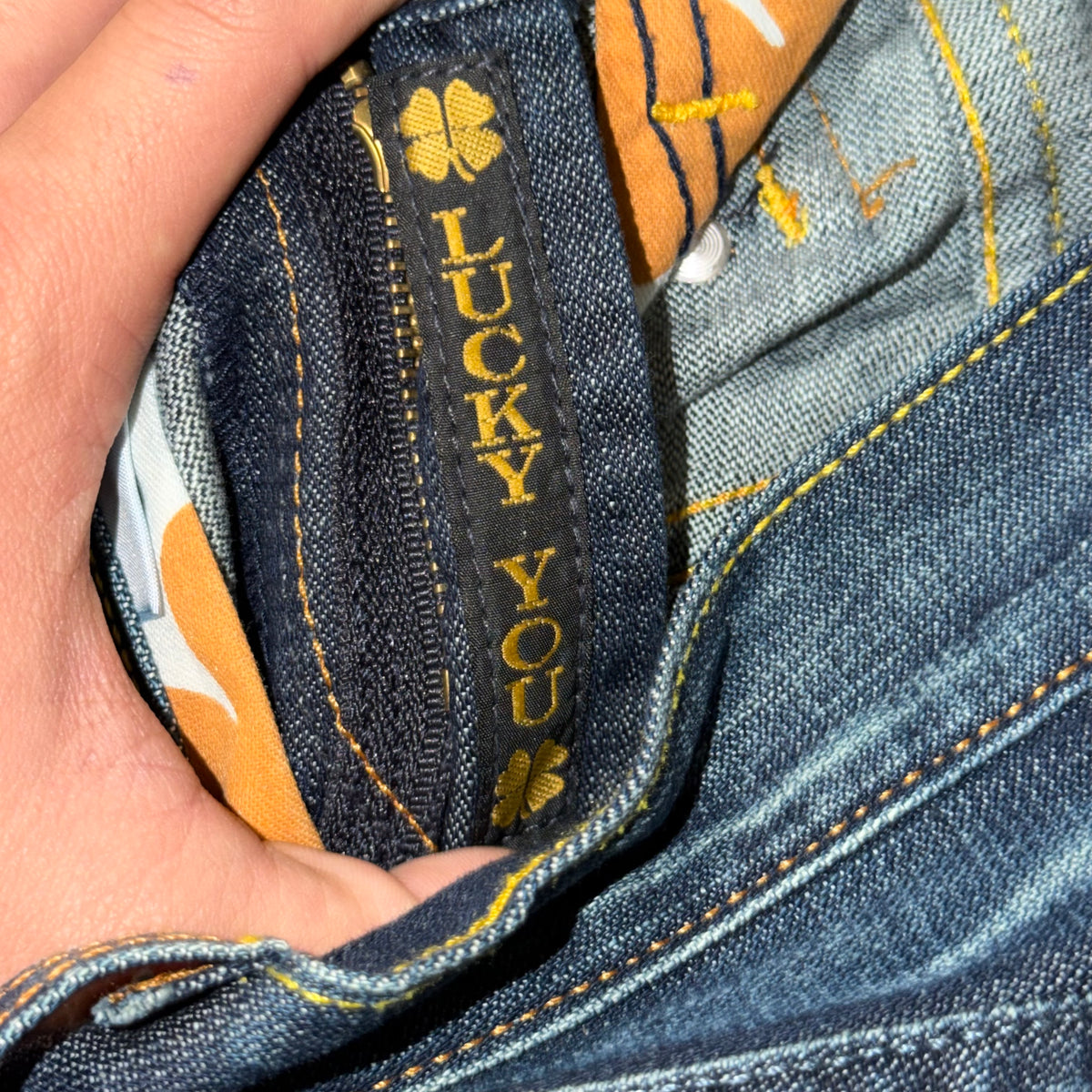 Y2k Lucky Brand “Lucky you” Flared Jeans